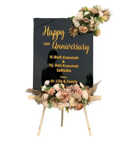 Papan Bunga Akrilik Menthobi Raya
